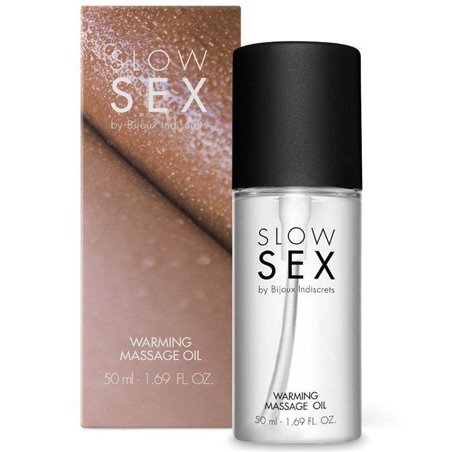 Bijoux Slow Sex Warming Massage - Olio da Massaggio con Effetto Calore 50 ML