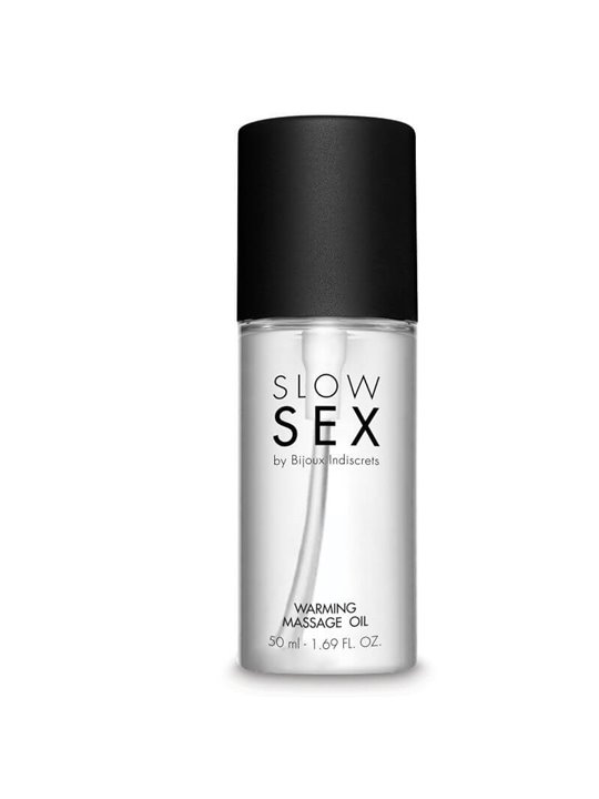 Bijoux Slow Sex Warming Massage - Olio da Massaggio con Effetto Calore 50 ML