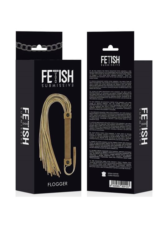 Fetish Submissive Origen - Vegan Leather Whip