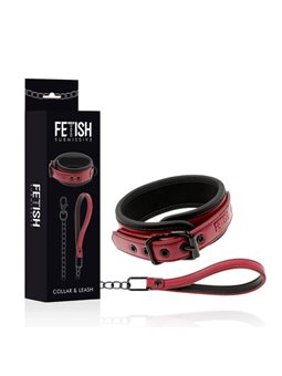 Fetish Submissive Dark Room - Neoprene Lining Chain Necklace