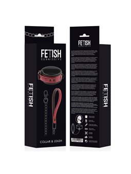 Fetish Submissive Dark Room - Neoprene Lining Chain Necklace