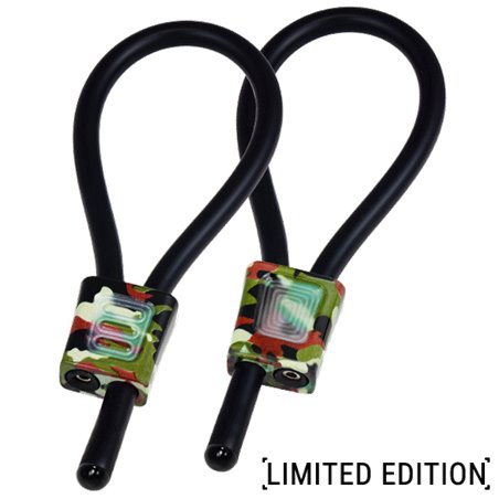 Electrastim Prestige Electraloops Adjustable Cock Rings - Camouflage