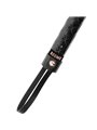 Begme Black Edition - Frusta in Pelle Vegana con Dettagli Dorati
