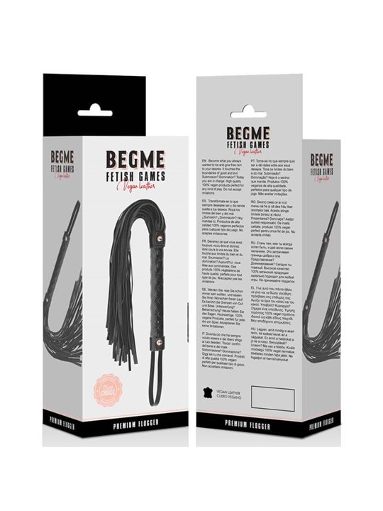Begme - Black Edition Vegan Leather Flogger
