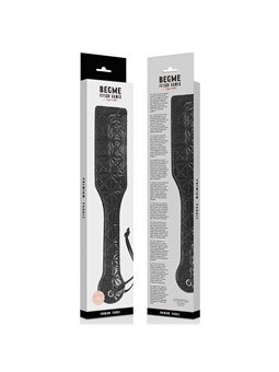 Begme Black Edition - Frusta Pagaia in Pelle Vegana