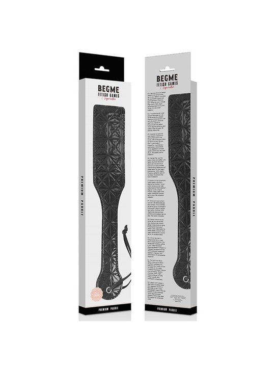 Begme - Black Edition Vegan Leather Paddle