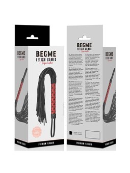 Begme - Red Edition Vegan Leather Flogger
