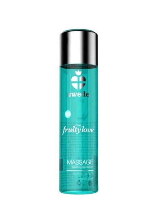 Swede - Fruity Love Warming Effect Massage Oil Black Currant and Lime 60 ML