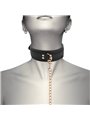 Coquette Chic Desire - Fantasy Vegan Leather Necklace with Strap and Neoprene Lining