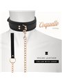 Coquette Chic Desire - Fantasy Vegan Leather Necklace with Strap and Neoprene Lining