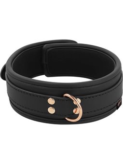 Coquette Chic Desire - Fantasy Vegan Leather Necklace with Strap and Neoprene Lining