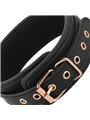 Coquette Chic Desire - Fantasy Vegan Leather Necklace with Strap and Neoprene Lining
