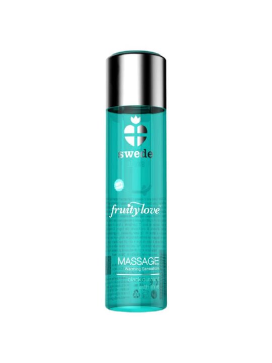 Swede - Fruity Love Warming Effect Massage Oil Black Currant And Lime 120 ML