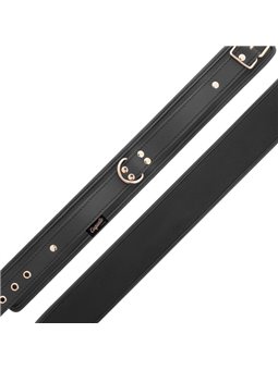 Coquette Chic Desire - Fantasy Vegan Leather Necklace with Strap and Neoprene Lining
