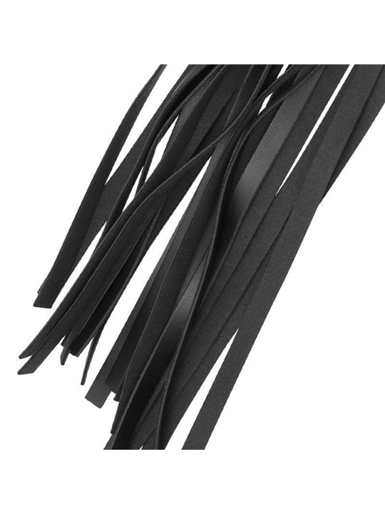 Coquette Chic Desire - Frusta in Pelle Vegana Nera 28 CM