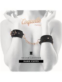 Coquette Chic Desire - Fantasy Vegan Leather Handcuffs with Noprene Lining