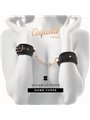 Coquette Chic Desire - Manette in Pelle Vegana con Fodera in Neoprene