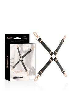 Coquette Chic Desire - Fantasy Hog Tie Vegan Leather