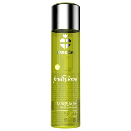 Swede - Fruity Love Warming Effect Massage Oil Vanilla and Gold Pear 120 ML