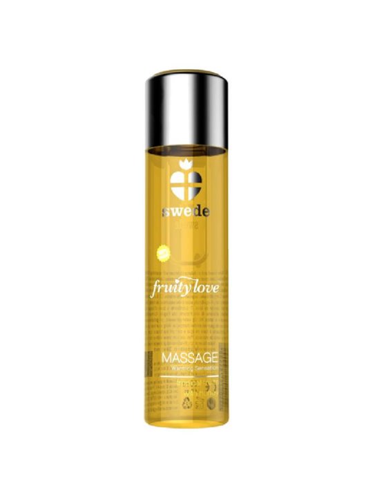 Swede - Fruity Love Warming Effect Massage Oil Tropical Fruity With Honey 120 ML.