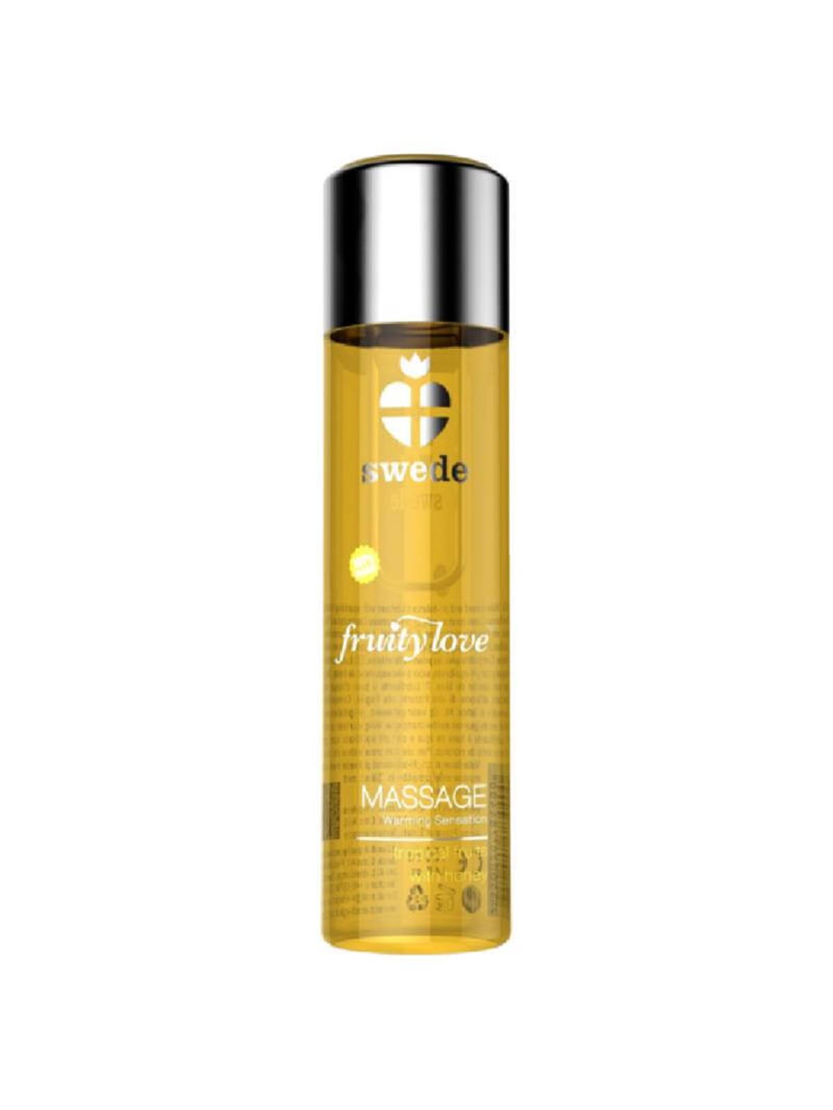 Swede - Fruity Love Warming Effect Massage Oil Tropical Fruity With Honey 120 ML.