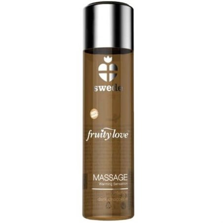 Swede - Fruity Love Warming Effect Massage Oil Intense Dark Chocolate 60 ML