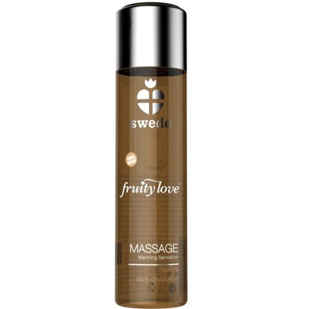 Swede - Fruity Love Warming Effect Massage Oil Intense Dark Chocolate 120 ML