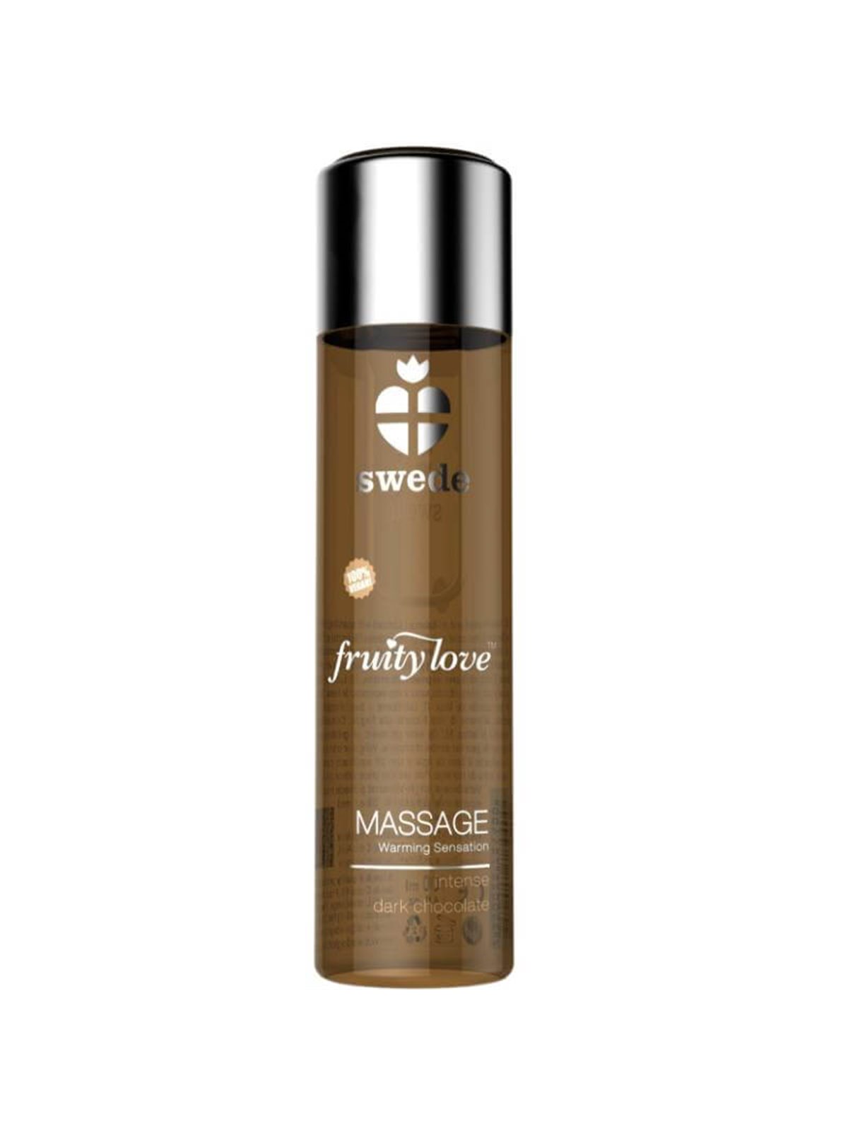 Swede - Fruity Love Warming Effect Massage Oil Intense Dark Chocolate 120 ML