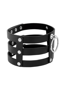 Coquette Chic Desire - Fetish Style Vegan Leather Choker