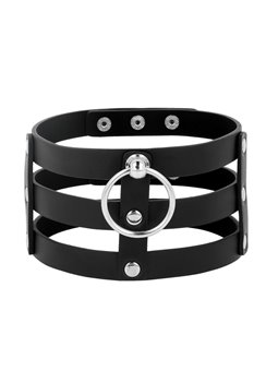 Coquette Chic Desire - Fetish Style Vegan Leather Choker