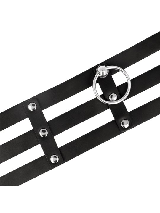Coquette Chic Desire - Fetish Style Vegan Leather Choker