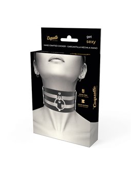 Coquette Chic Desire - Fetish Style Vegan Leather Choker