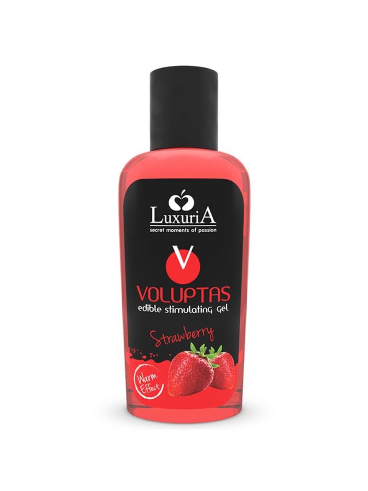 Luxuria Voluptas Edible Massage Gel Warming Effect - Strawberry 100 ML
