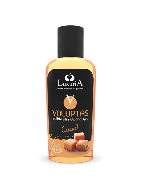 Intimateline Luxuria - Voluptas Edible Massage Gel Warming Effect - Caramel 100 ML