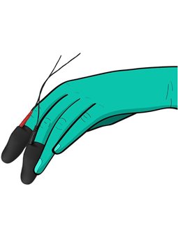Electrastim Explorer Electro Finger Sleeves