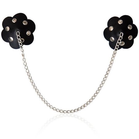 Ohmama Fetish - Petal Nipple Shield with Chain