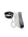 Ohmama Fetish - Penis Necklace And Leather Strap With Metal Chain