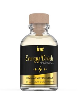 Intt Massage & Oral Sex - Massage Gel with Flavored Energy Ca Drink and Heating Effect