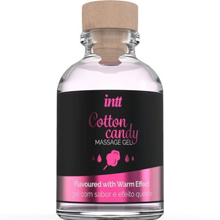 Intt Massage & Oral Sex - Massage Gel with Cotton Candy Flavor and Heating Effect