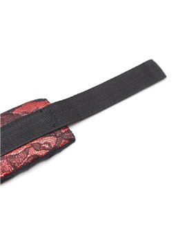 Ohmama Fetish - Velvet Handcuffs with Nylon Tape