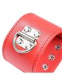 Ohmama Fetish - Red Handcuffs with Snap Closure