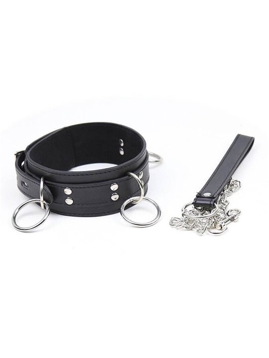 Ohmama Fetish - Submission Necklace with 3 Rings