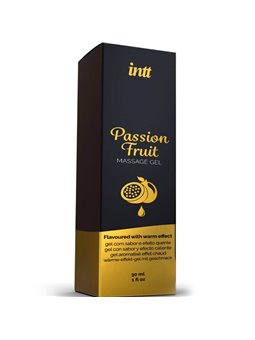 Intt Massage & Oral Sex - Passion Fruit Flavored Massage Gel with Heat Effect