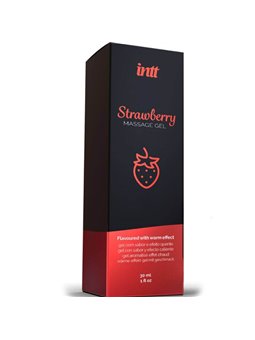 Intt Massage & Oral Sex - Hot Effect Strawberry Flavor Massage Gel