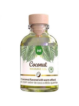 Intt - Vegan Massage Gel With Coconut Flavor And Heating Effect