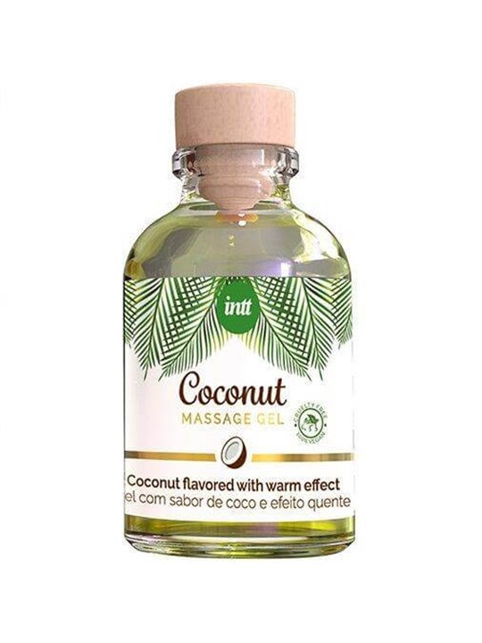 Intt - Vegan Massage Gel With Coconut Flavor And Heating Effect