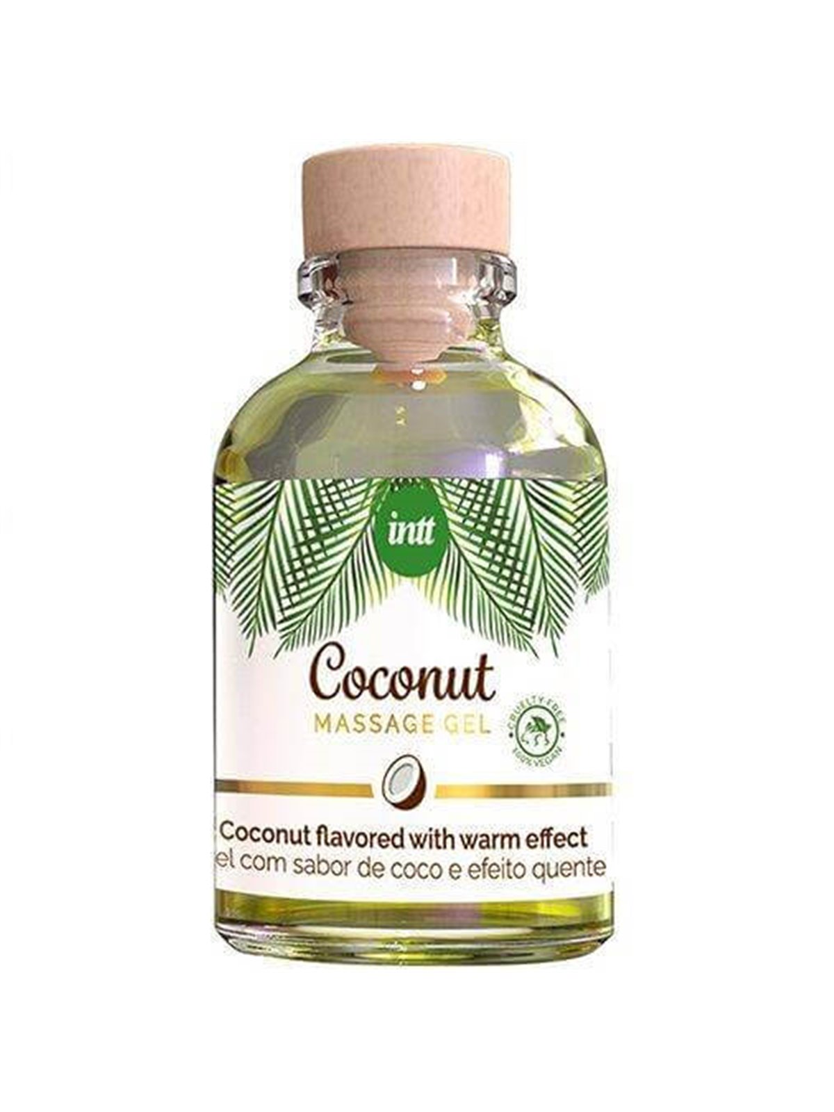 Intt - Vegan Massage Gel With Coconut Flavor And Heating Effect