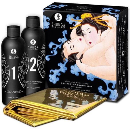 Shunga - Gel Da Massaggio Erotico Corpo a Corpo ai Frutti Esotici