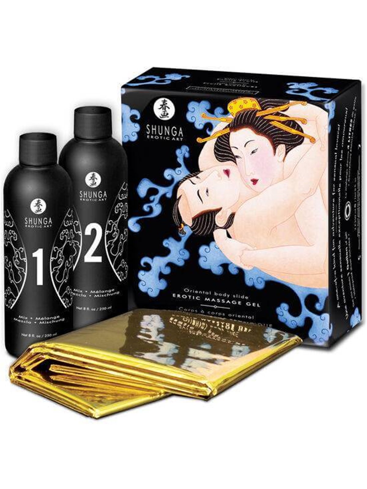 Shunga - Gel Da Massaggio Erotico Corpo a Corpo ai Frutti Esotici