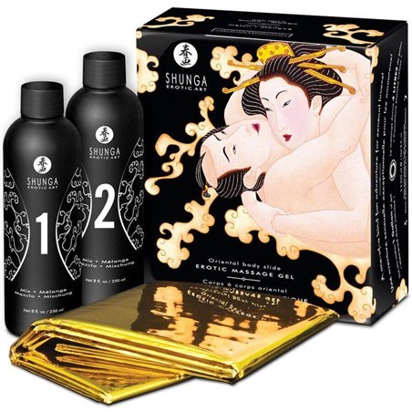 Shunga - Gel Da Massaggio Erotico Corpo a Corpo al Melone